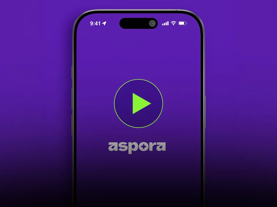 Aspora — Studio Motion Graphics